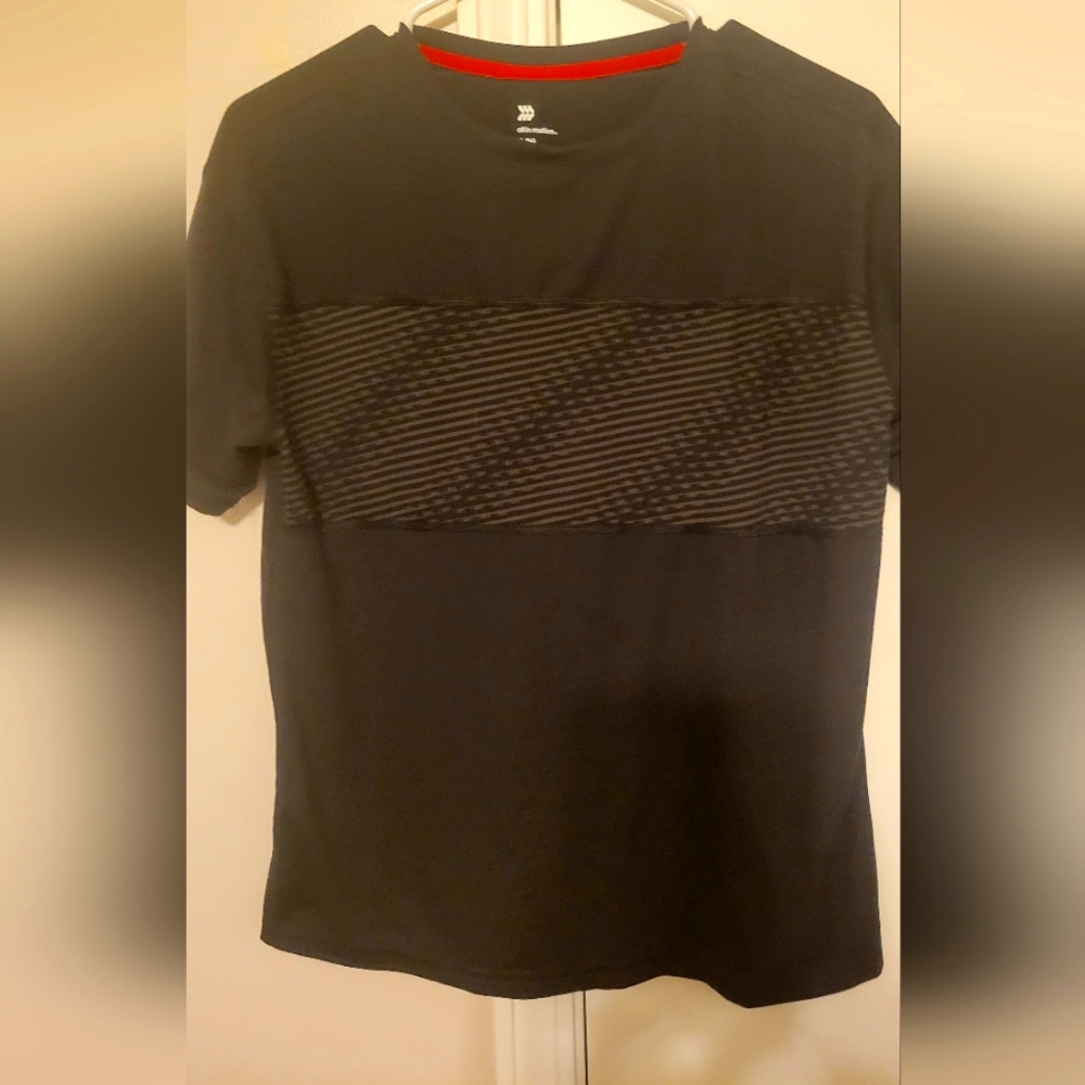 All in Motion Men's Athletic Shirt Medium- Black
